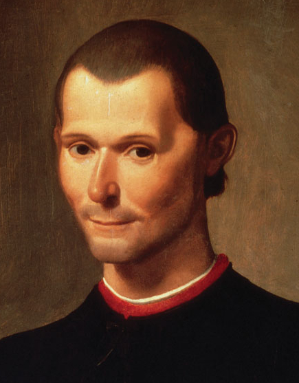 Portrait of Niccolò Machiavelli by Santi di Tito