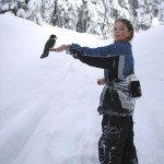 Girl-Snowshoer