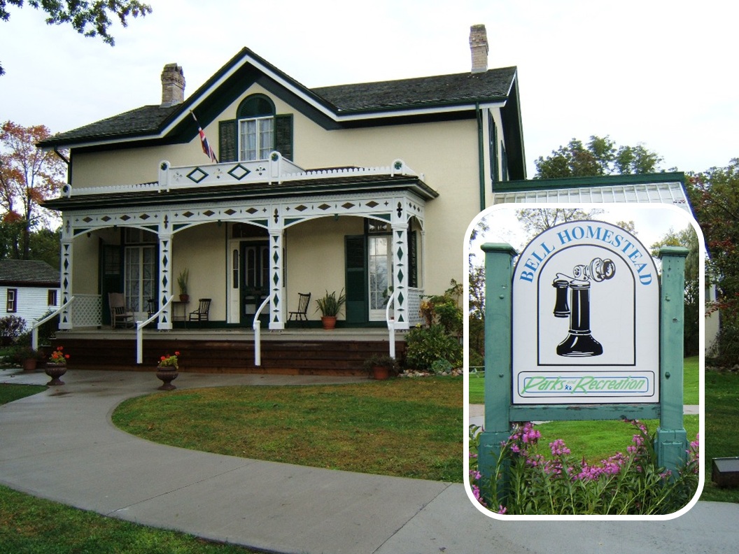 The Telephone Homeland - Alexander Bell Homestead in Brantford in Ontario