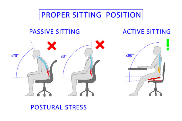Portable healthy sitting device for sedentary lifestyle - Chairider
