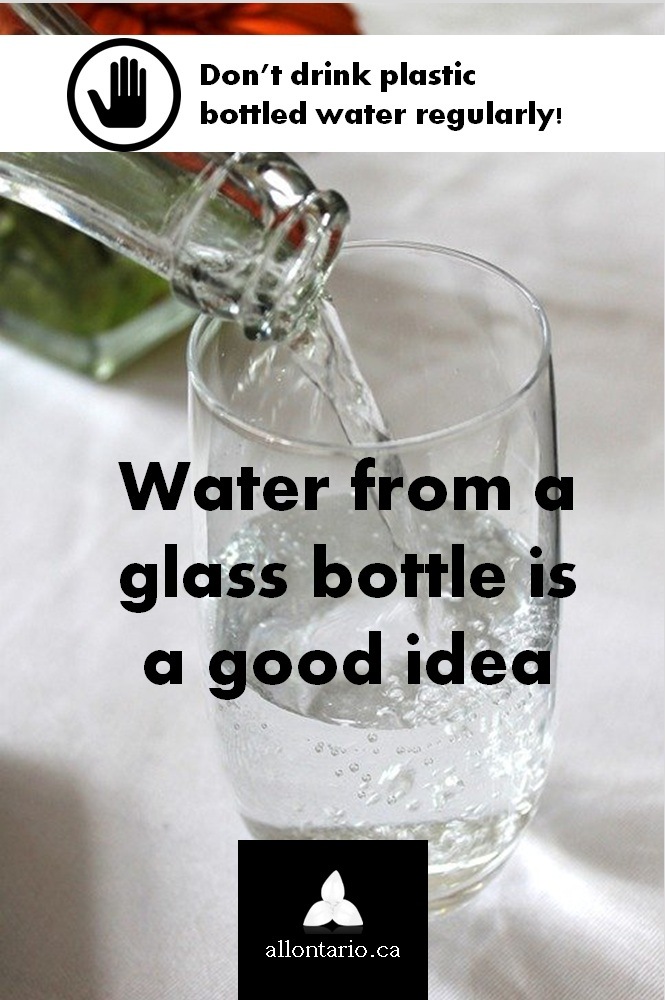 Don't drink plastic bottled water regularly!