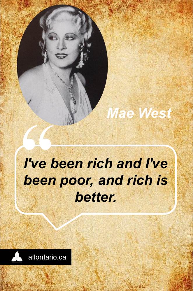 Witty Wisdom of Mae West - Mae West Quotes