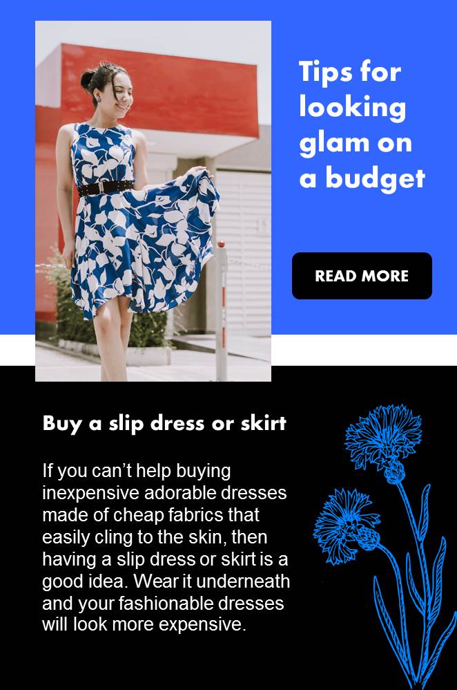 Tips for Looking Glam on a Budget