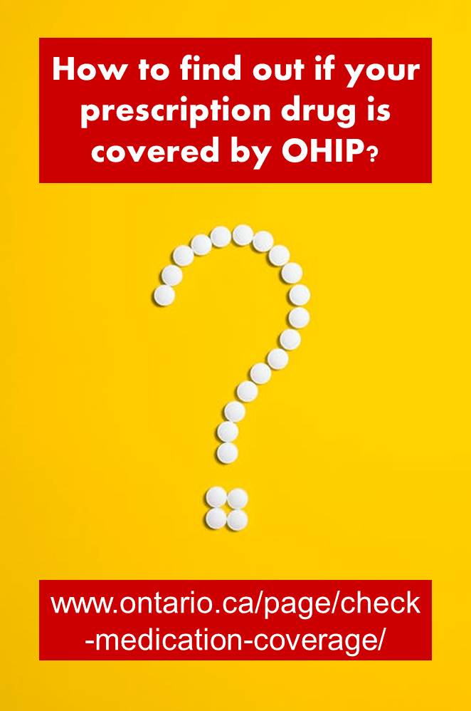 Does OHIP cover brand-name or generic prescription drugs?