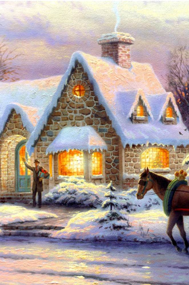 Magical Christmas of Thomas Kinkade