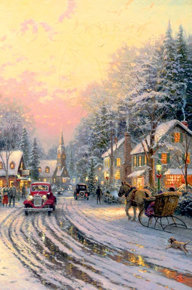 Magical Christmas of Thomas Kinkade