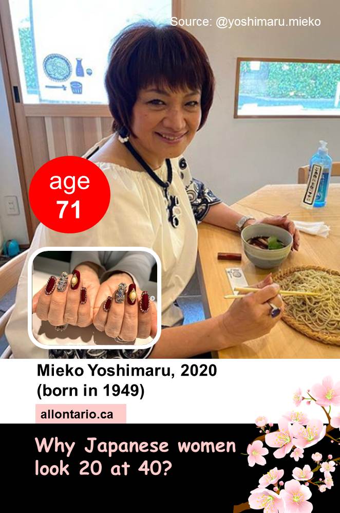 Why Japanese women look 20 at 40?