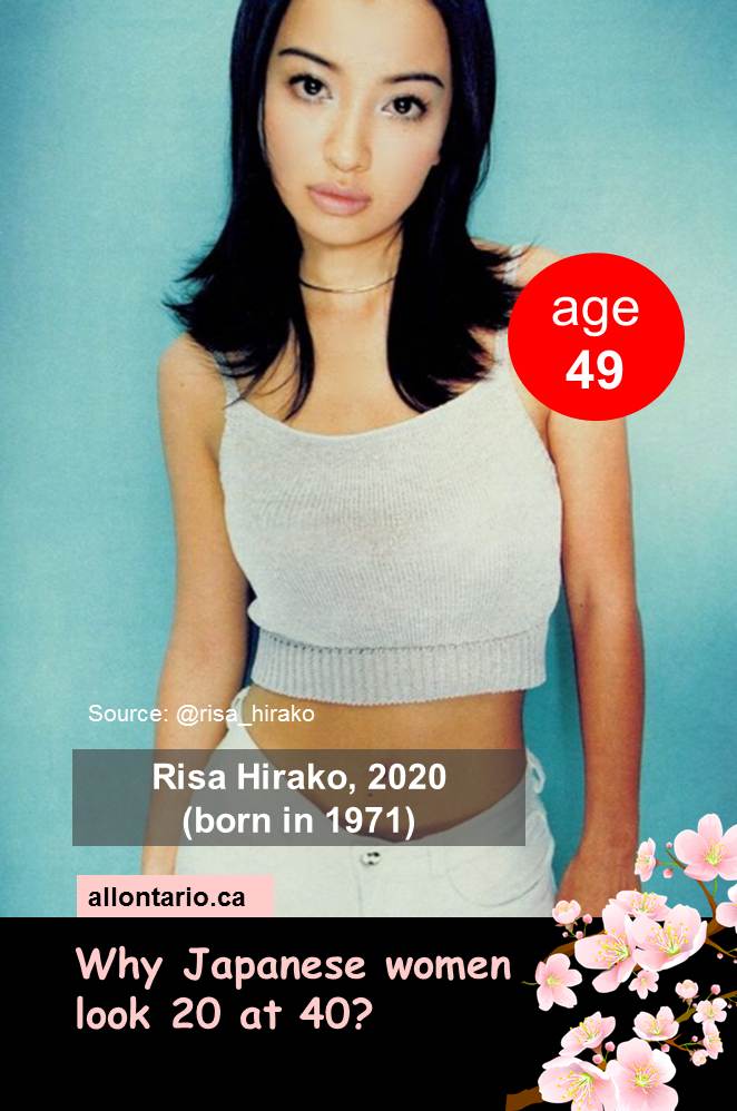 Why Japanese women look 20 at 40?