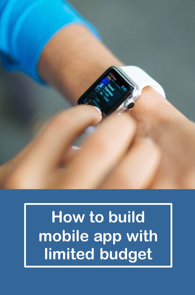 An essential guide to build mobile app with limited budget