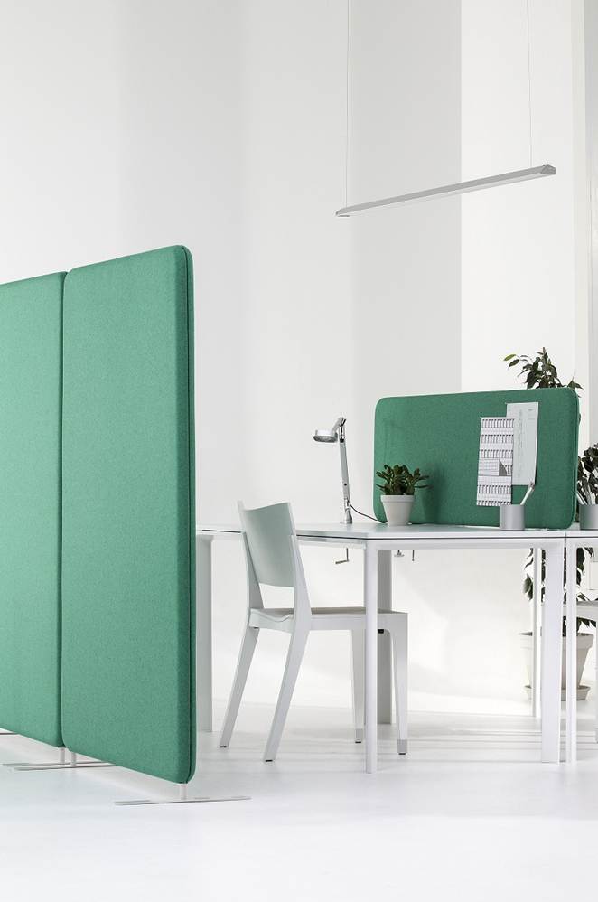Portable dividers to separate your open-concept layout