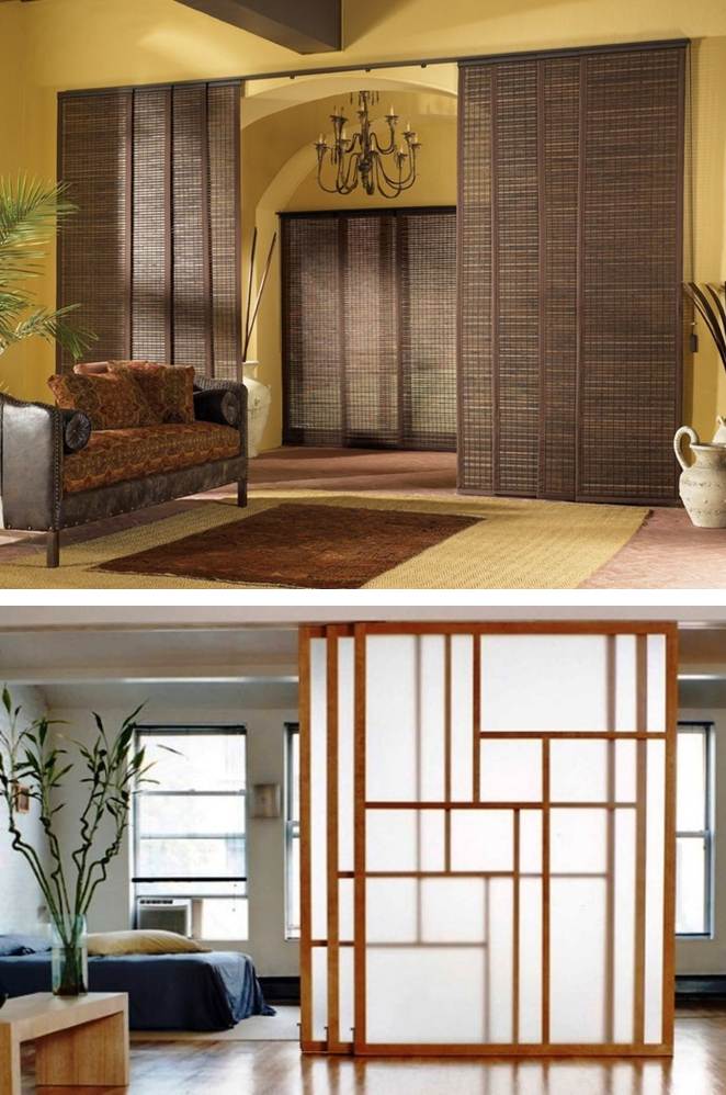 Sliding room dividers for more privacy