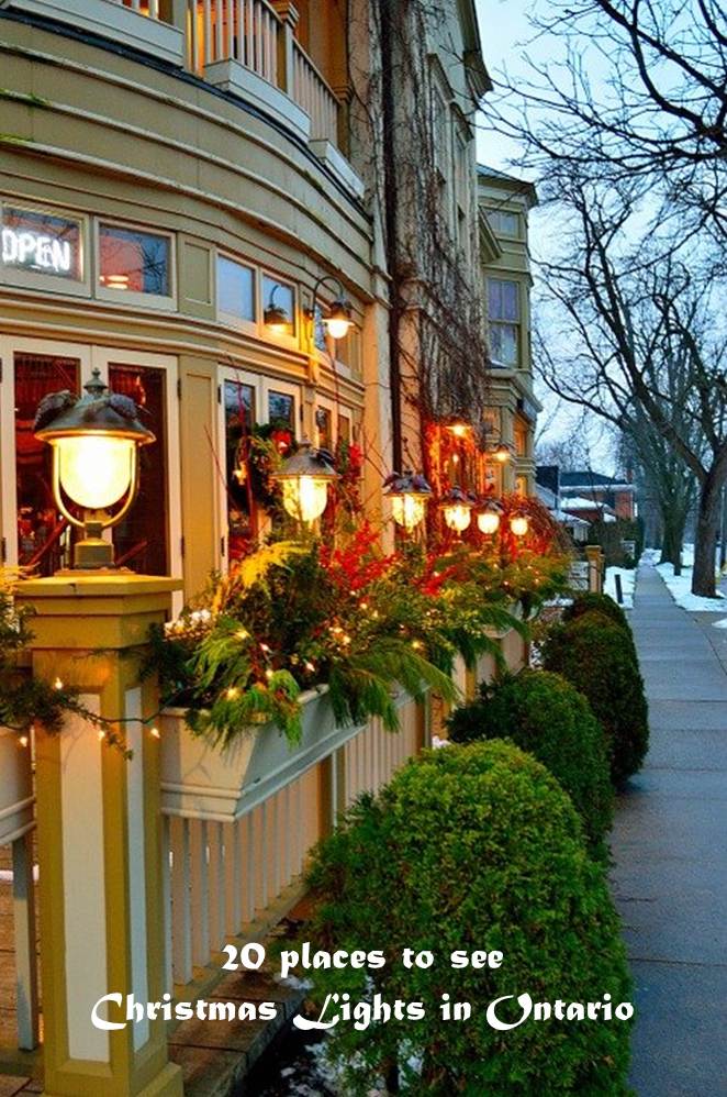 20 Places to See Christmas Lights in Ontario