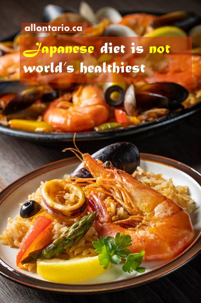Japanese diet is not world’s healthiest