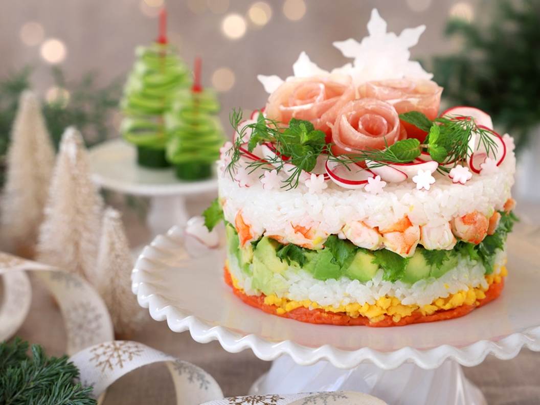 20 Easy food decoration ideas for Christmas and New Year